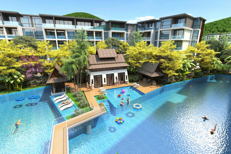 Apartment in Thailand, in Nai Thon