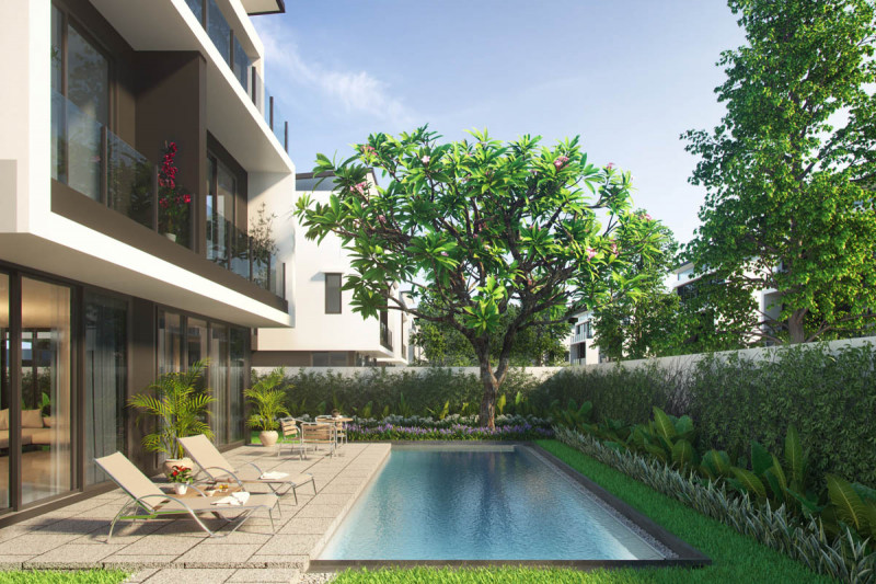 Вилла в Таиланде, в Банг Тао