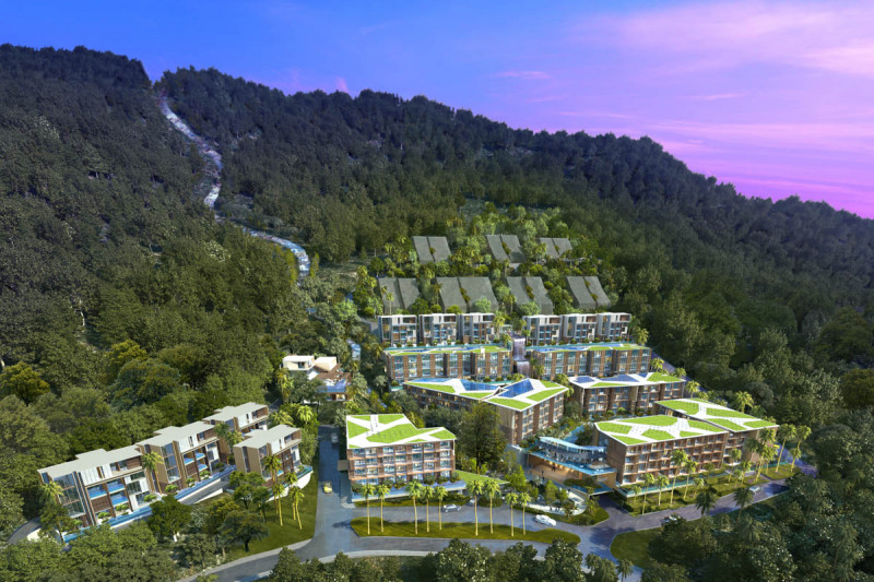 Апартаменты в Таиланде, в Камале